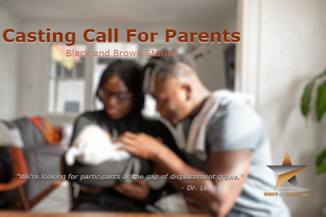 Black and Brown families enjoying family-friendly content on WHFF.TV that celebrates cultural heritage